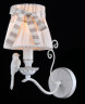 Настенный светильник (бра) Maytoni ARM013-01-W Classic Bird, белый антик