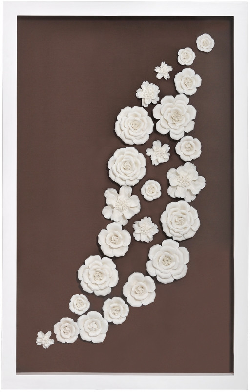 Панно керамическое "Цветочный свод 2"