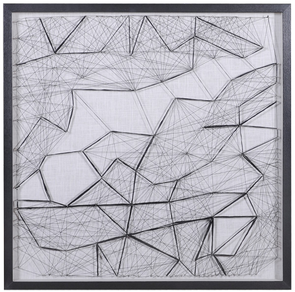 Панно из нейлоновых нитей "Поиск"