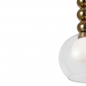 Подвесной светильник Freya FR5220PL-01G6 золото серии Focus, абажур прозрачный