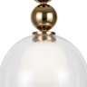 Подвесной светильник Freya FR5220PL-01G6 золото серии Focus, абажур прозрачный