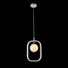 Подвесной светильник Maytoni MOD431-PL-01-WS Modern Avola, белый с серебром