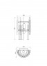 Настенный светильник (бра) Maytoni MOD135WL-01BS Modern Coliseo, латунь