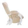 Кресло для кормления Milli Smile с карманами молочный дуб обивка polaris бежевая