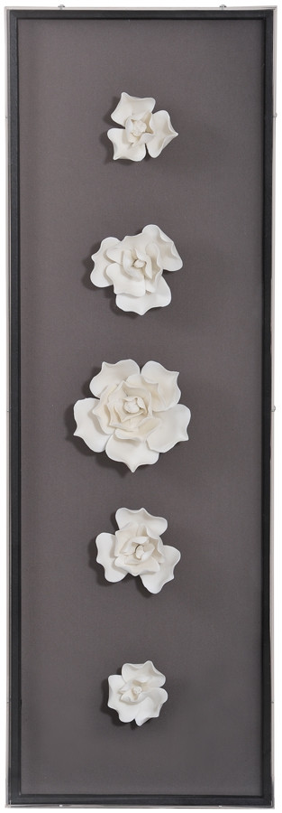 Панно из керамики "Цветы счастья 4"