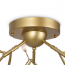 Потолочный светильник Freya FR5049CL-27G золото серии Florencia, абажур белый