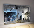 Зеркало декоративное с кристаллами в раме