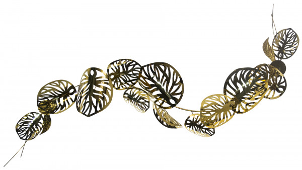 Панно на стену Golden Flowers 175*80 см.