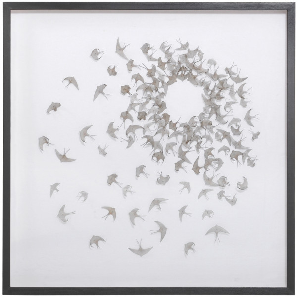 Панно из металла "Ласточки"