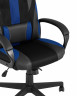 Кресло игровое TopChairs ST-CYBER 9 чёрный/синий