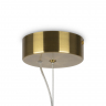 Подвесной светильник Maytoni P069PL-L16G3K золото серии Collar, абажур золотой и прозрачный