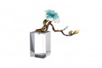 Декор настольный Ветви с голубым цветком, 55RD4374