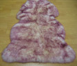 Прикроватный коврик / накидка из овчины с высоким ворсом, в ассортименте 10 расцветок (0,95 х 0,55 м) 
