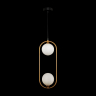 Подвесной светильник Maytoni MOD013PL-02BS Modern Ring, латунь