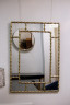 Зеркало настенное Бамбук золото