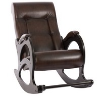 В обивке из кожи и ткани